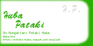huba pataki business card